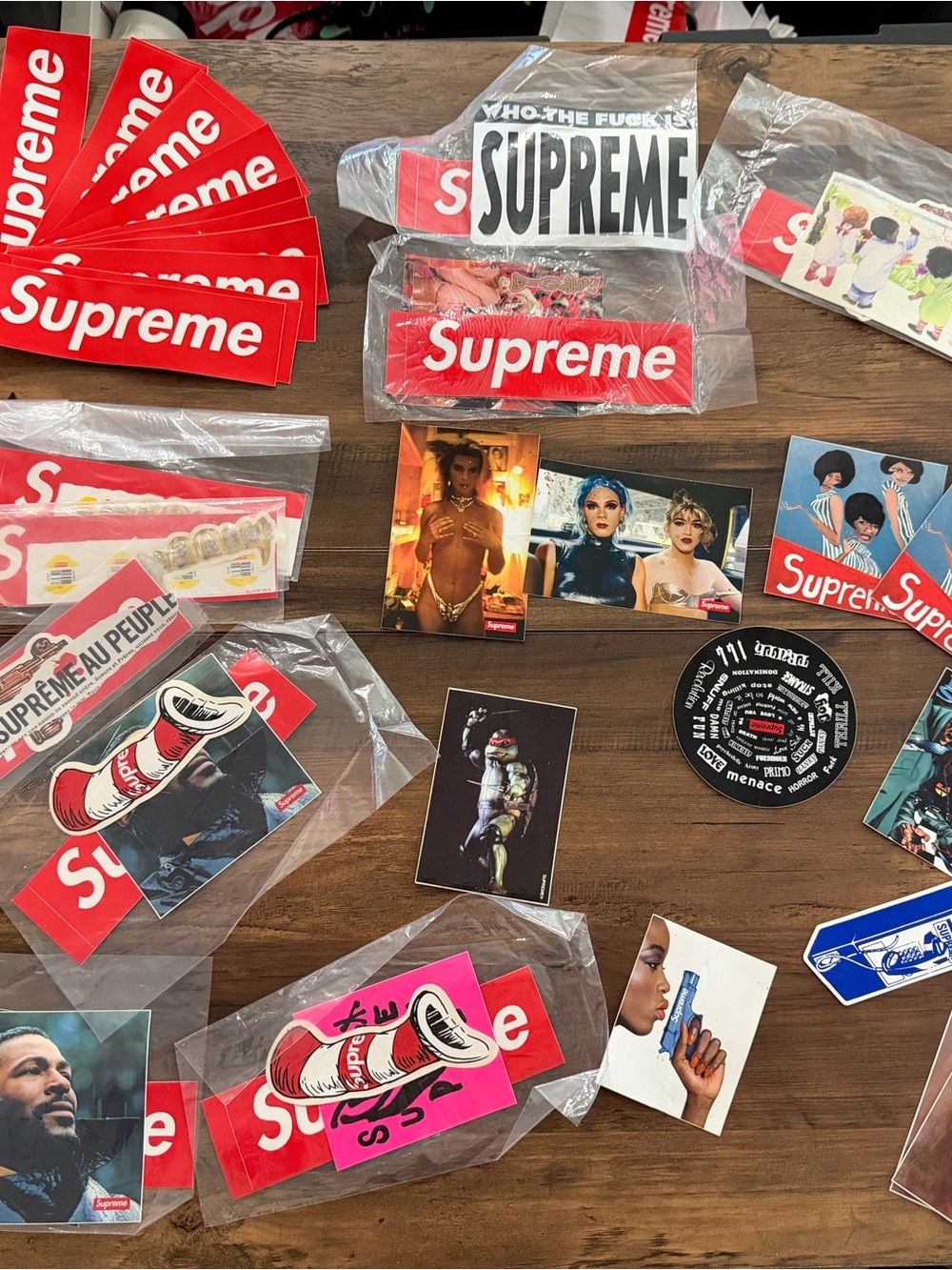 Supreme Sticker Pack - Branded Streetwear Decals